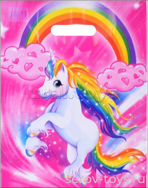 Пакет Единорог ВУР44165 с вырубной ручкой 30*40см Артпласт