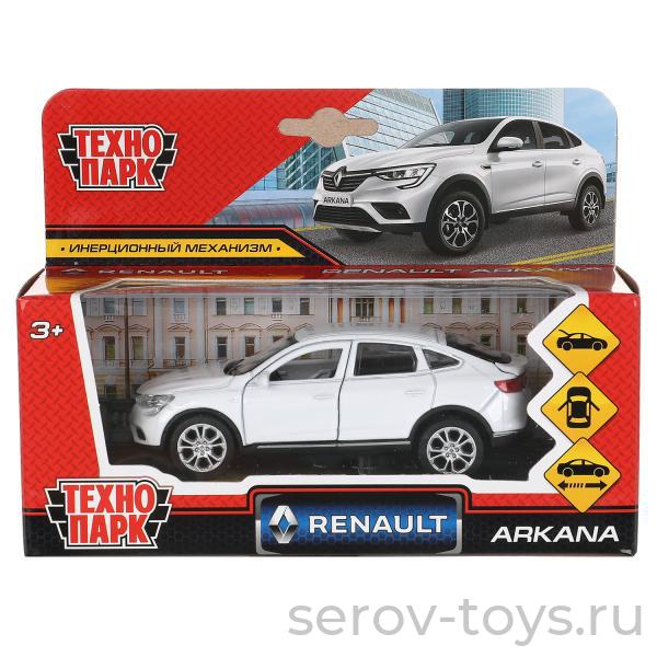 Модель Технопарк Renault Arkana Белый ARKANA-12-WH в кор