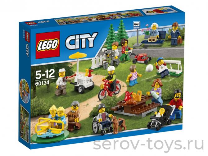 Лего Город 60134 Праздник в парке- жители Lego City