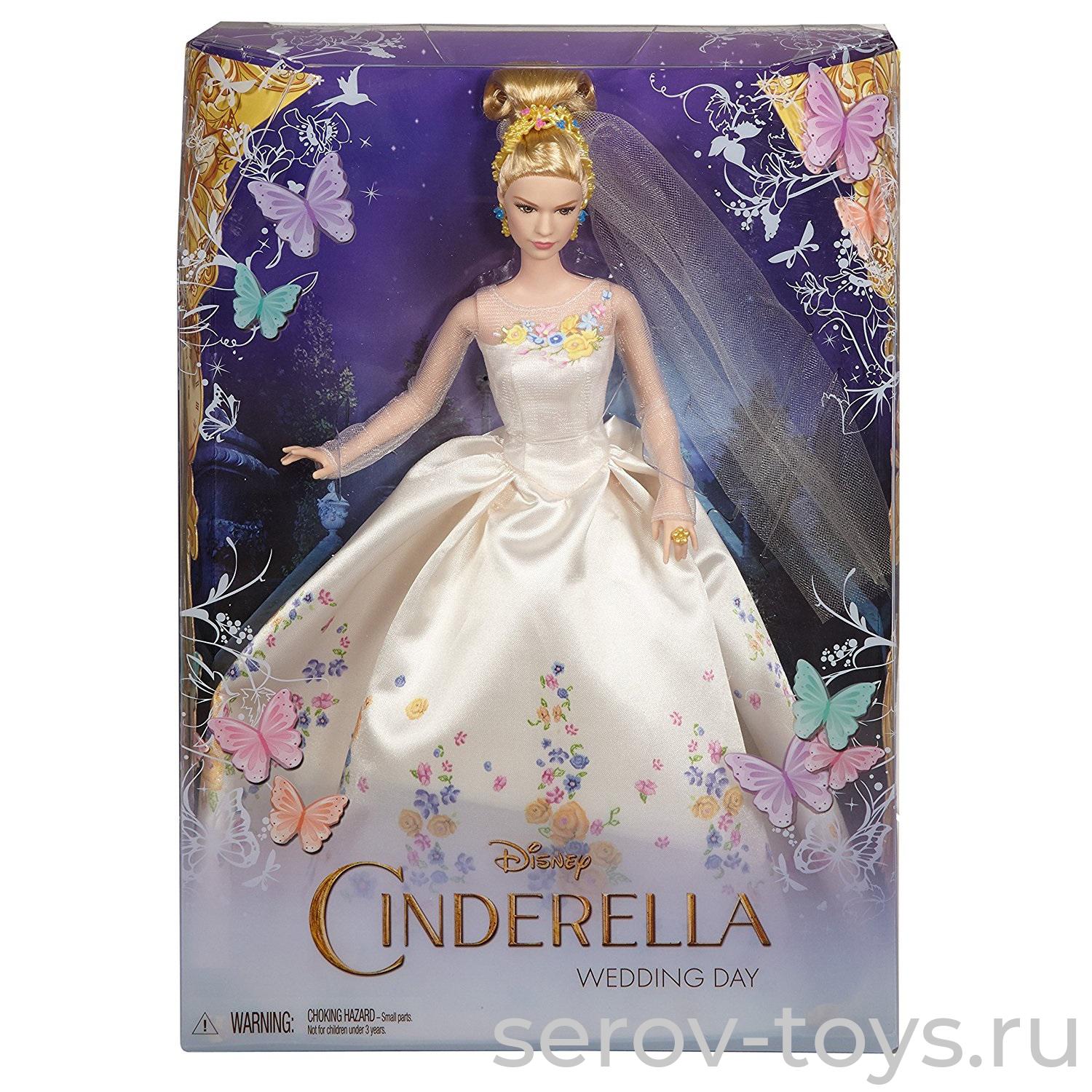 Кукла Принцессы Дисней CGT55/56 Золушка (55 в желтом платье)