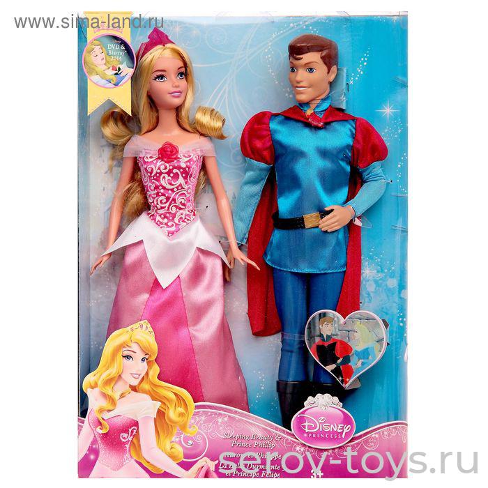 Кукла Принцессы Дисней BMB71 Спящая Красавица и Принц Филипп