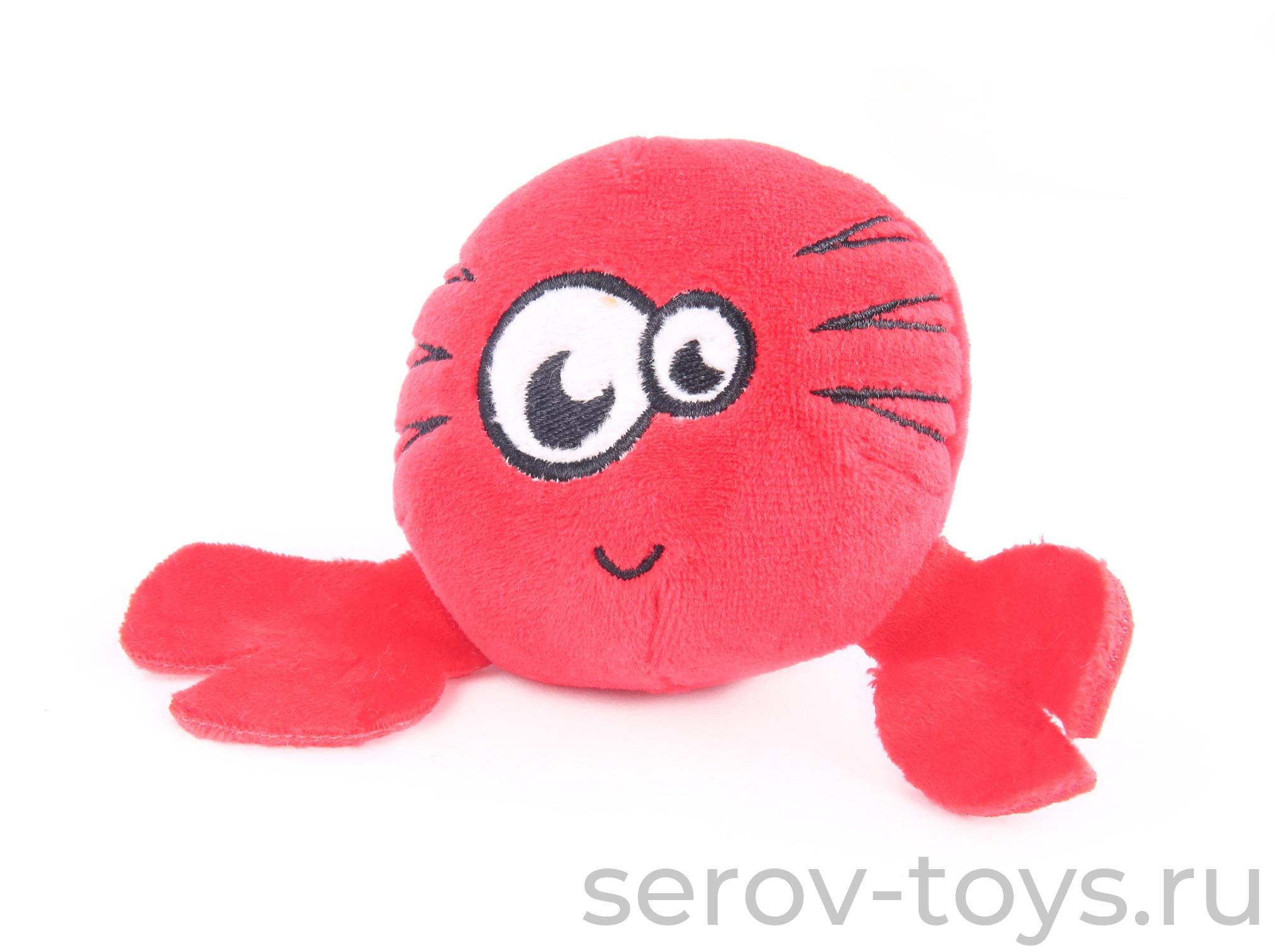 Мячик - Крабик 73-001-01610 7см Button Blue