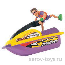 Игрушка 12221-12224 Водный мотоцикл с человеком (12224)