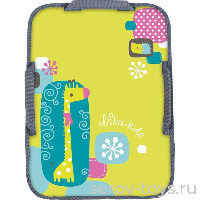 Санки ледянки Прямоугольные принт ЛПР4054/Ж2 с жирафом Nika