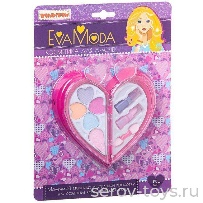 Набор косметики Eva Moda 70339А- BB1761 Сердце на листе Bondibon