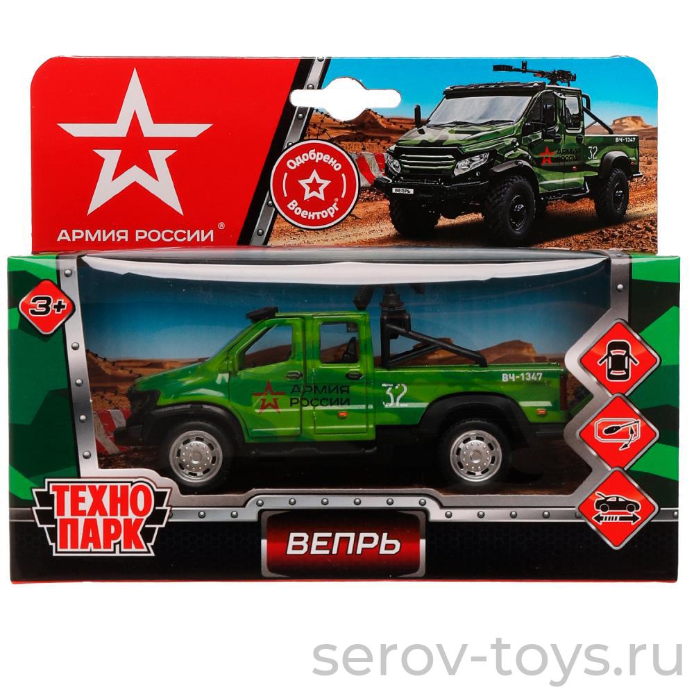 Модель Технопарк VEPRNEXT-12GUN-AR ГАЗ ВЕПРЬ Армия России 12,5 см в кор