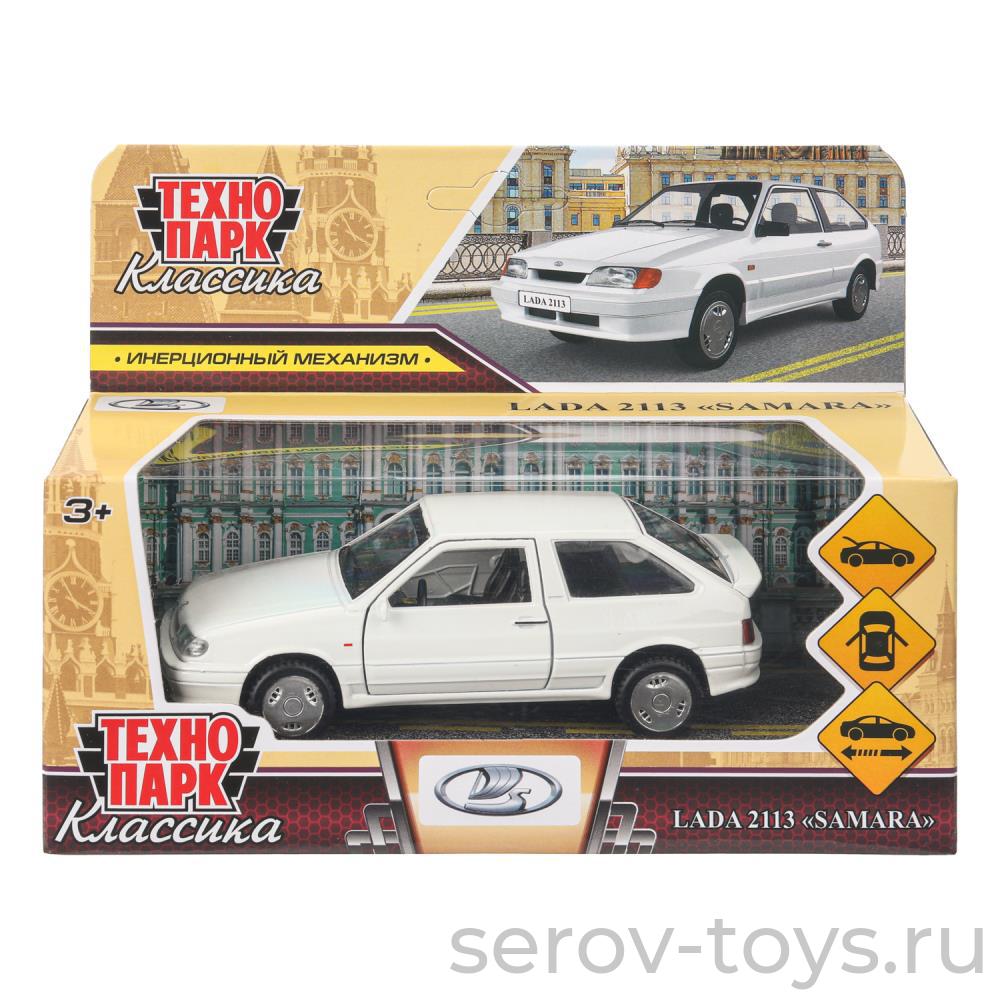 Модель Технопарк LADA-2113 SAMARA 2113-12-WH-WOD Классика Белая в кор