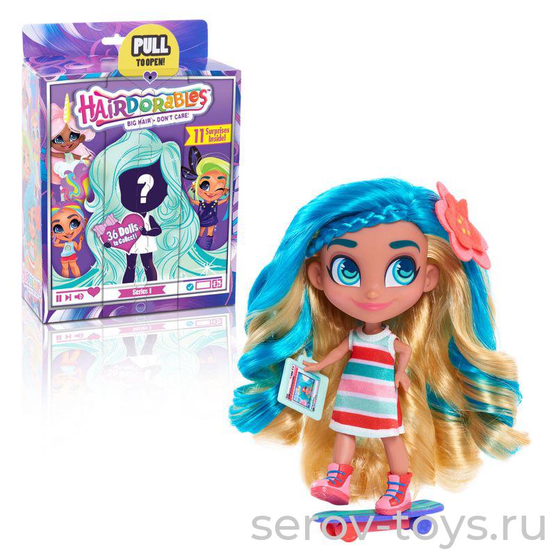 Hairdorables Кукла-загадка 23600 Стильные подружки в кор