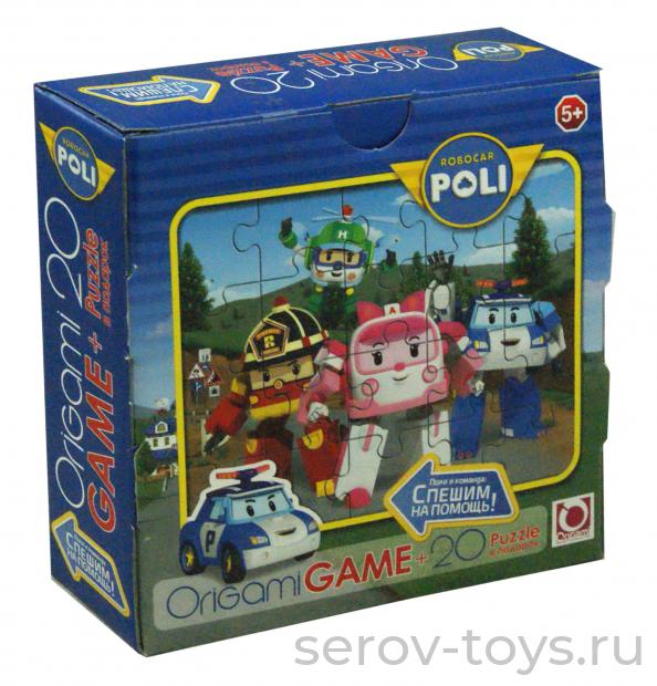 POLI Игра настольная 00520 Робокар Поли и команда:Спешим на помощь