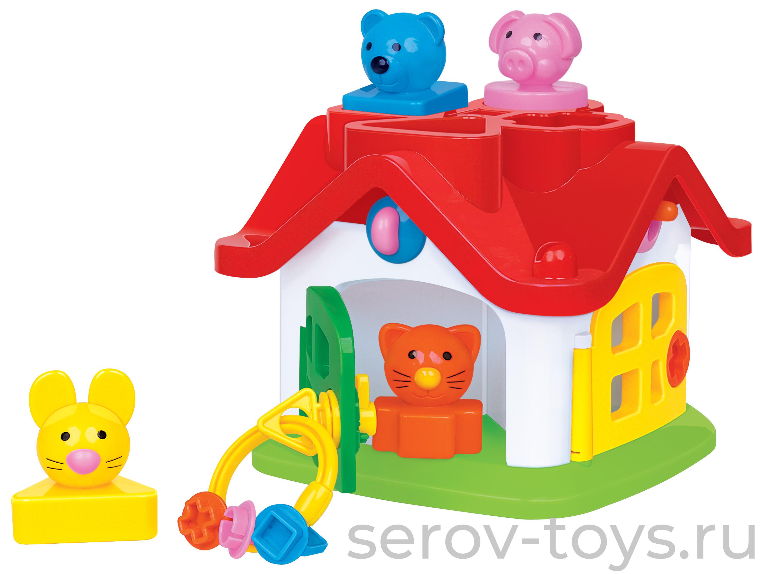 Логический Теремок в сеточке 9159 ПОЛЕСЬЕ