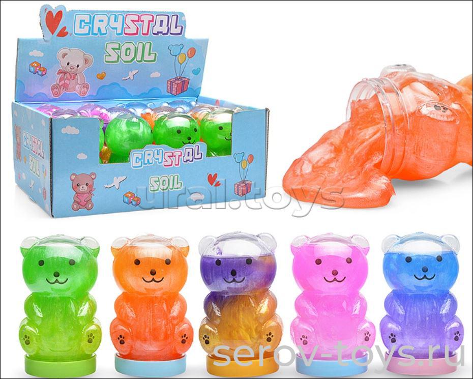 Жвачка для рук 00-5976 Мишка в банке