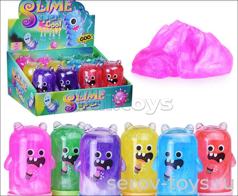 Жвачка для рук 00-5975 Монстр в банке