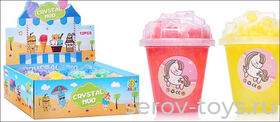 Жвачка для рук 00-4224 Коктейль в банке