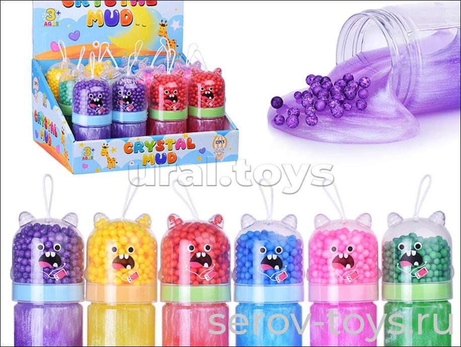 Жвачка для рук 00-5960 Монстрик в банке