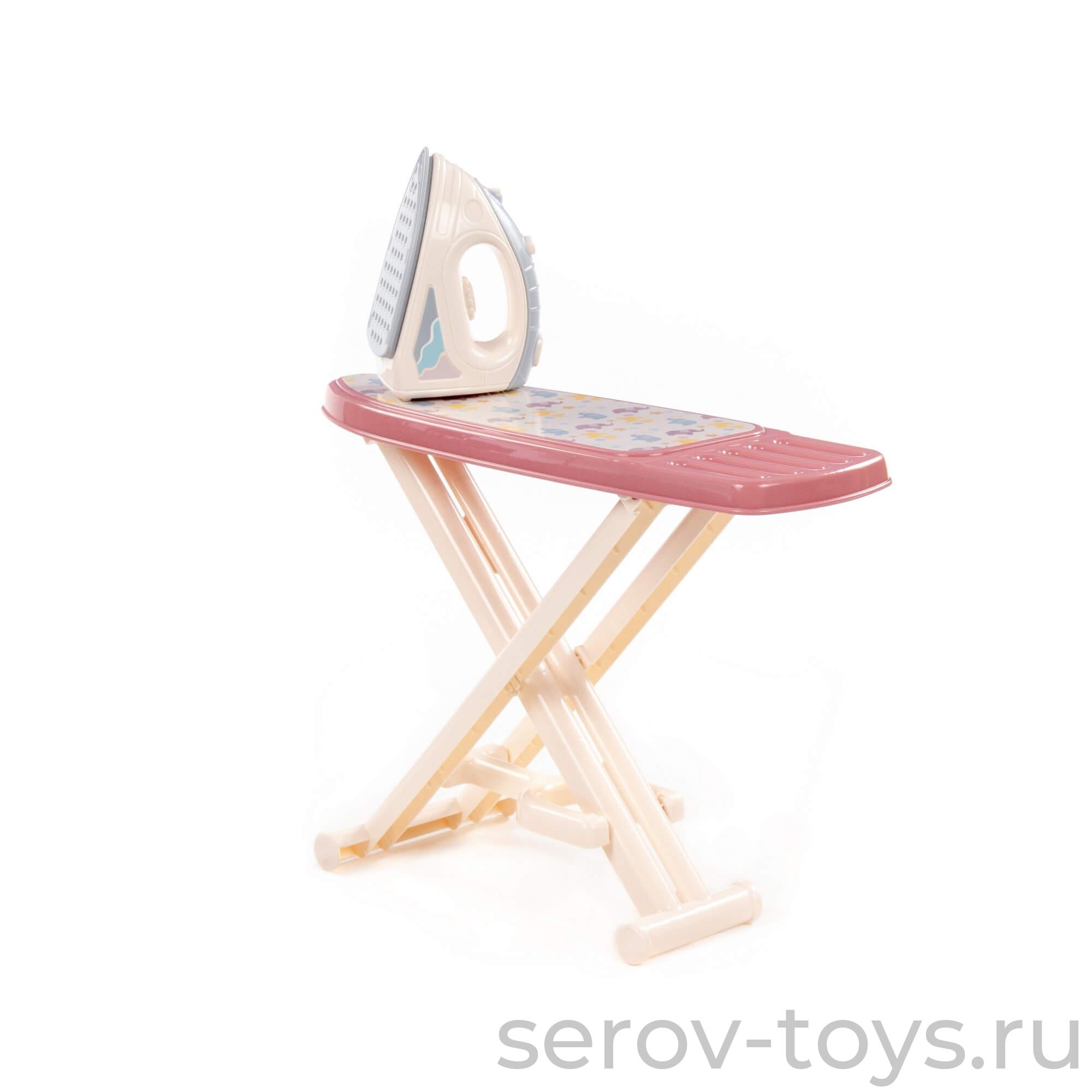 Утюжок №3 с гладильной доской 67460 в сеточке ПОЛЕСЬЕ