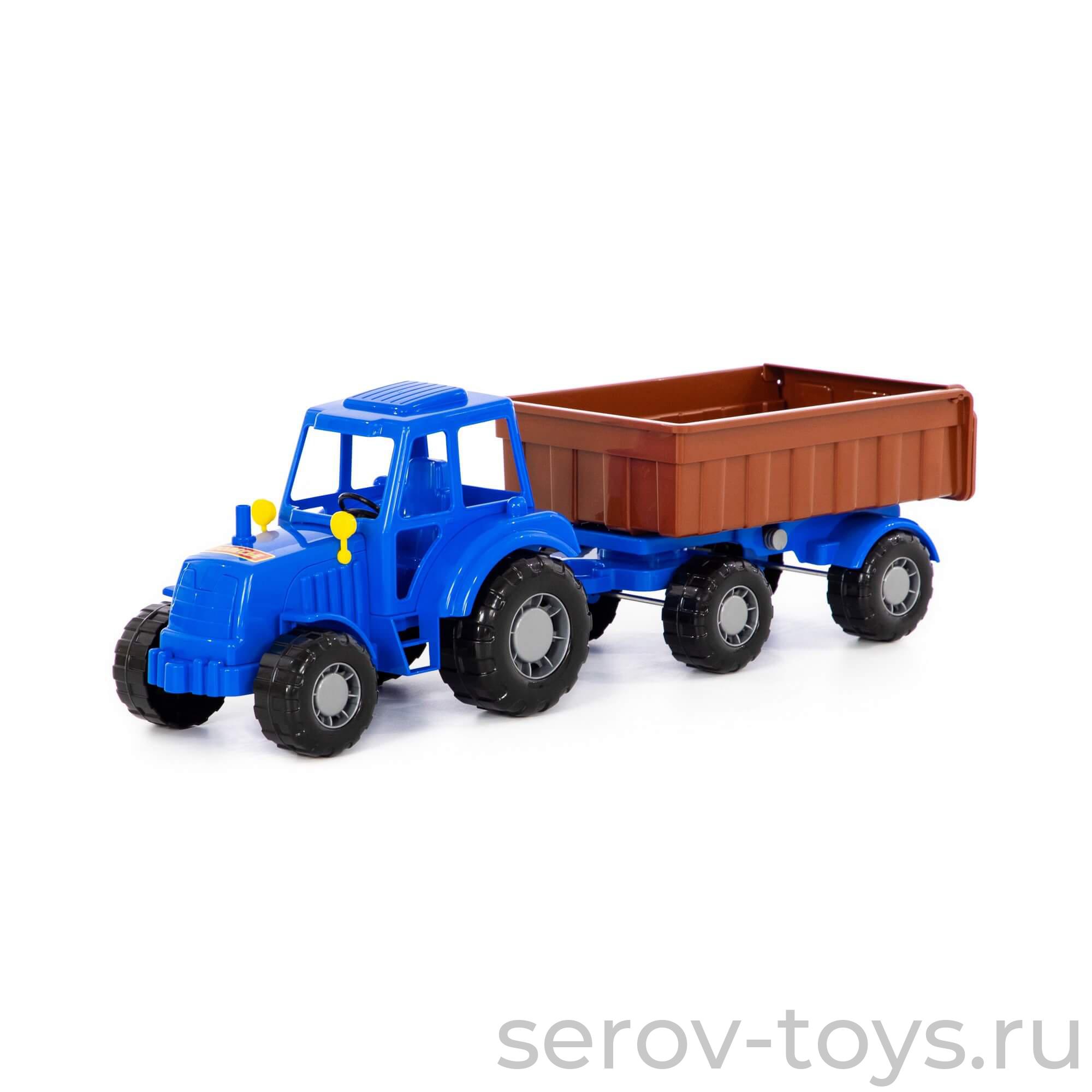 Трактор Алтай с прицепом № 1 84750 ПОЛЕСЬЕ