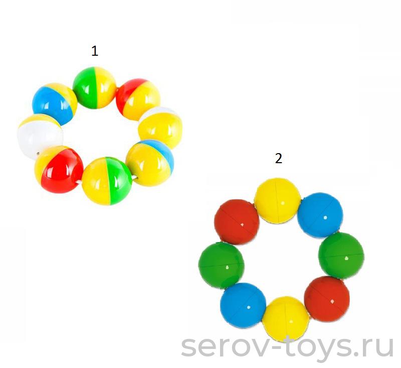 Погремушка 01550 браслетик в пак Стеллар