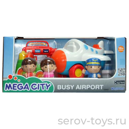 Набор игровой 32802 Аэропорт Серия Мега Сити