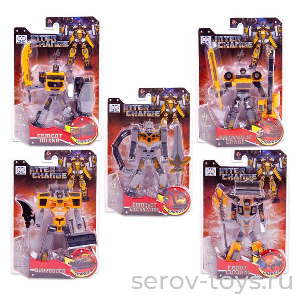 Робот-трансформер Android 10788 в ассорт на блистере