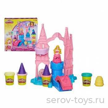 PD Набор пластилина 1859PD Замок принцесс(4 банки 56 гр + 2 фигурки) (СКИДКА 50% с 25.01.2023 без теста)