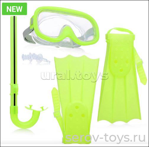 Набор для плавания 5000 Маска,ласты в пак