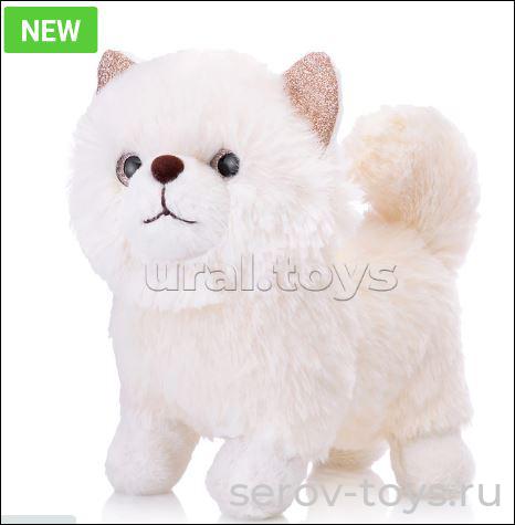 Шпиц белый 20см 682024 Fluffy Family