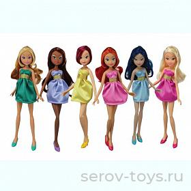 Кукла  Винкс 01561200 Модное платье в тубе в ассорт.