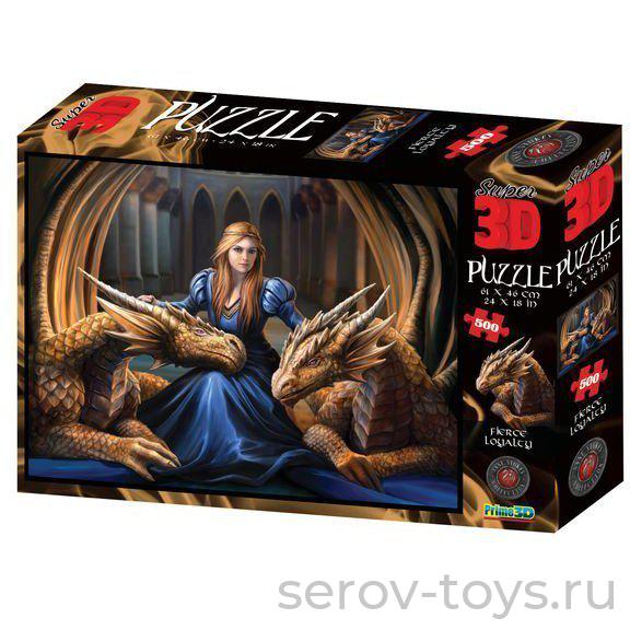 Пазл 3D 500 Свирепая преданность 10093 Prime