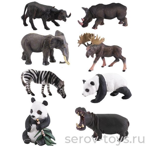 ZOO Фигурка животного TAV004 Травоядные в ассорт