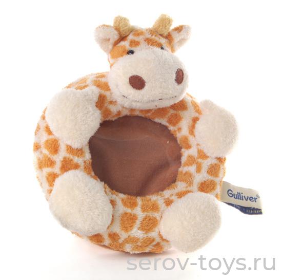 Жираф Гоша рамка для фотографий круглая 6" (20см) 7-7430