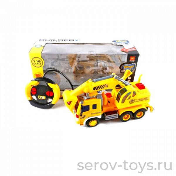 Машина р/у 1:16 WY1003 Экскаватор свет звук Wenyi