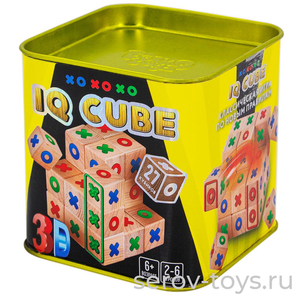 Игра IQ Cube G-IQC-01 Крестики-нолики по новым правилам в кор 6+ Danko Toys