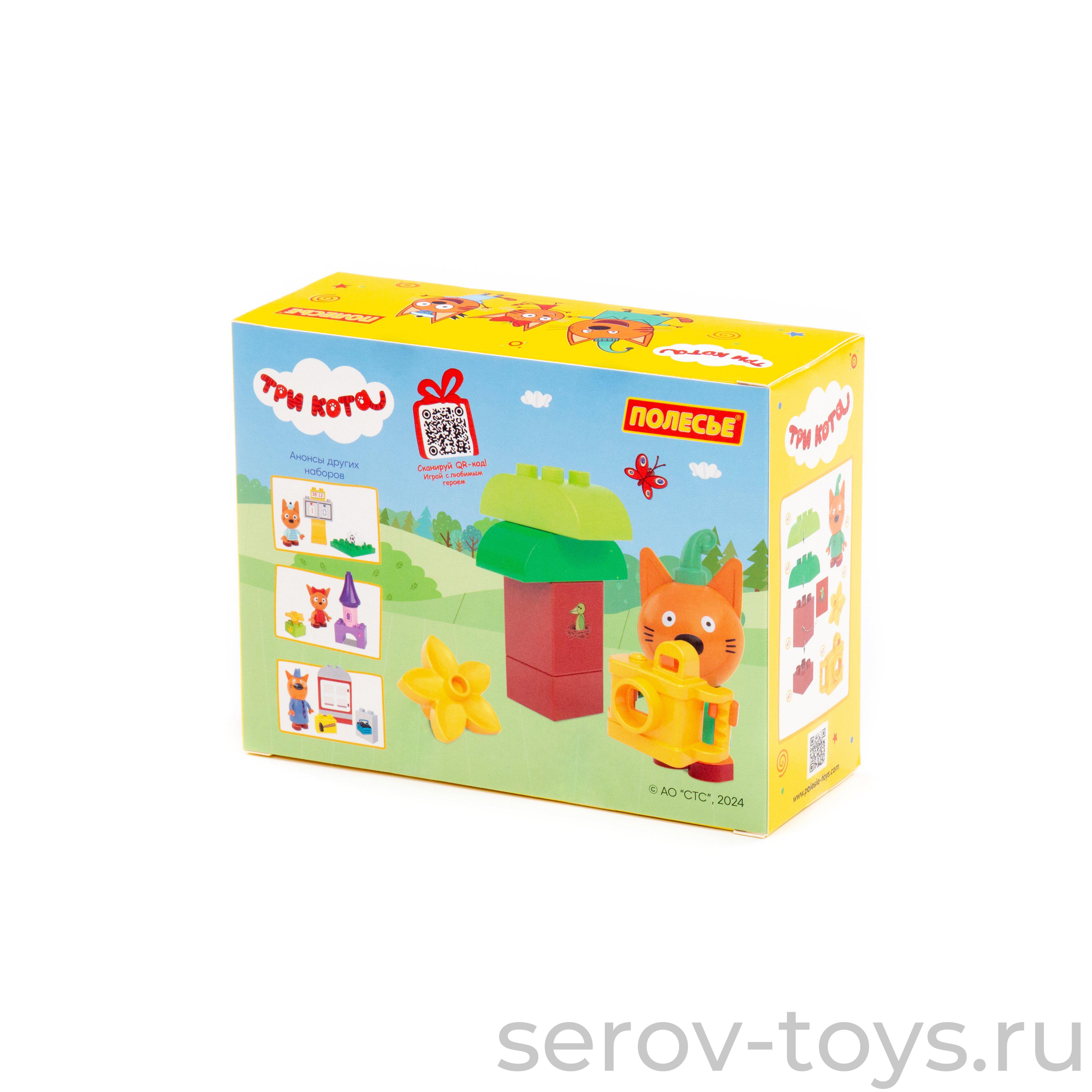 Конструктор Макси Три кота 63738 Компот и фотоаппарат 7 дет ПОЛЕСЬЕ