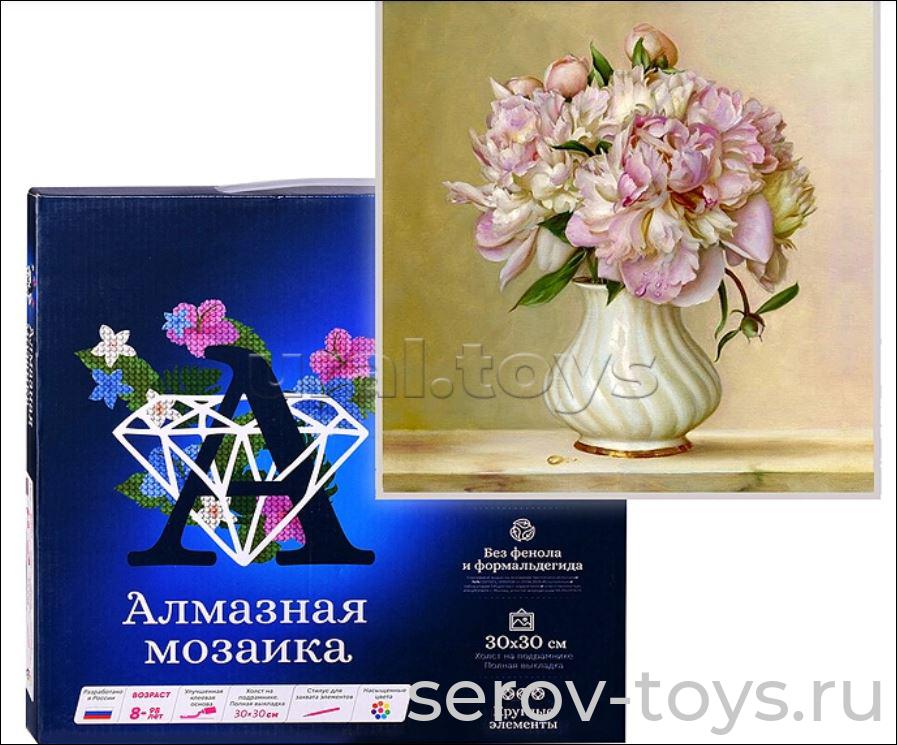 Набор ДТ Алмазная мозаика KM0703 Бузин Вдохновение 30*30см в кор SilverToys