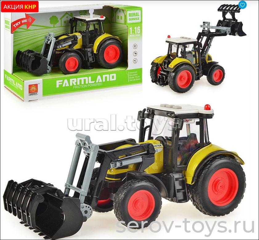 Трактор 1:16 WY901 свет звук Wenyi