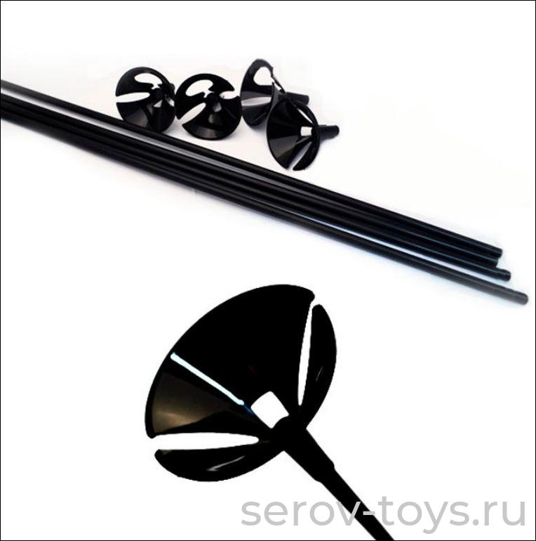 Комплект Eq Палочка 54см+Зажим Черный Макси 40шт/уп 6054113