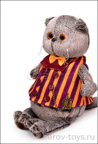 Басик в полосатом жилете 30 см Ks30-221 Budi Basa