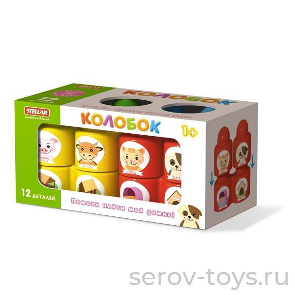 Конструктор Колобок 03023 Помоги найти мой домик Стеллар