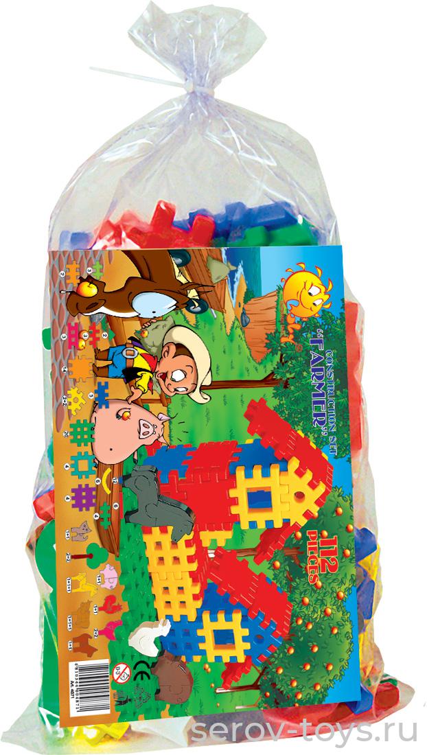 Конструктор Самоделкин Фермер 112эл. 4871 ПОЛЕСЬЕ