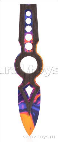 Нож Метательный Л0014  в пак ПапаСделал