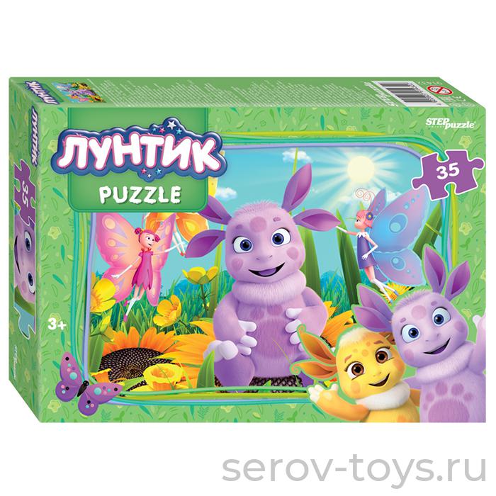 Пазл 35 Лунтик (new 1) 91432 Степ