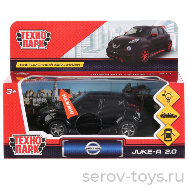 Модель Технопарк NISSAN JUKE-R 2.0 Черный JUKE-BKM-SL свет звук   в кор