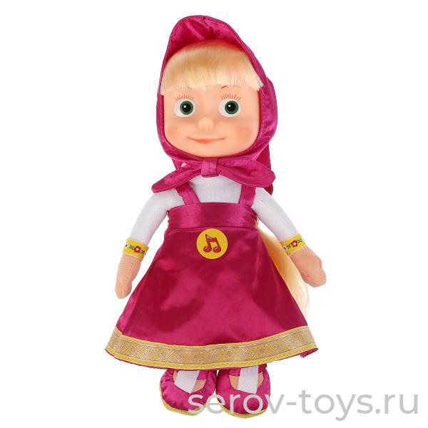 Мульти-Пульти Маша V85833/30 пласт. лицо, муз. в пак. 30см.