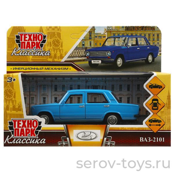 Модель Технопарк ВАЗ-2101 Жигули 2101-12-BU Классика Синяя в кор