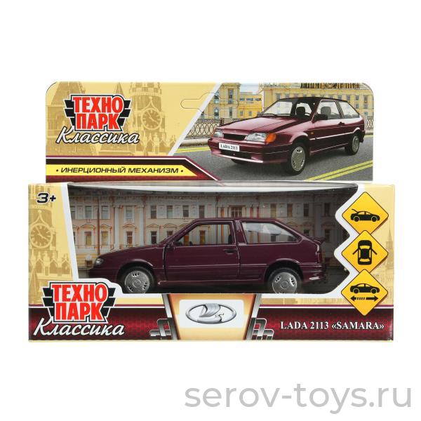 Модель Технопарк LADA-2113 SAMARA 2113-12-RD Красная в кор