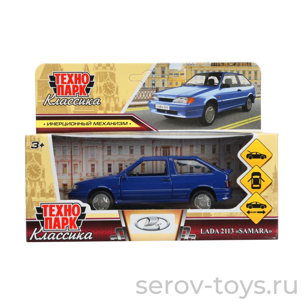 Модель Технопарк LADA-2113 SAMARA 2113-12-BU Синяя в кор
