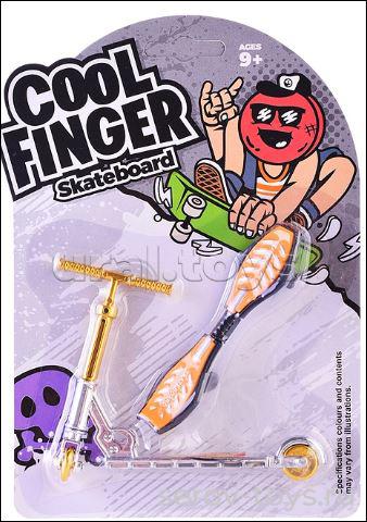 Фингерборд 6868-9 Трюкач Самокат+скейтборд на листе