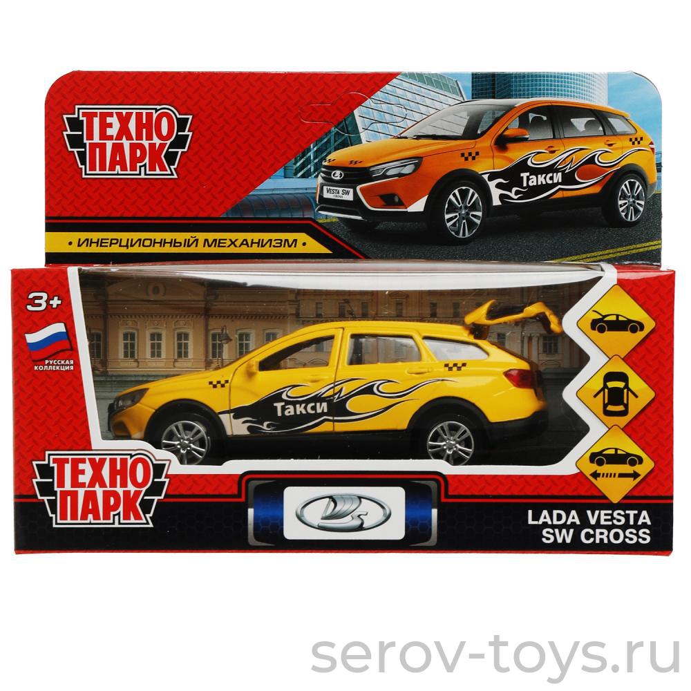 Модель Технопарк LADA vesta SV Cross VESTACROSS-12TAX-GET Такси в кор