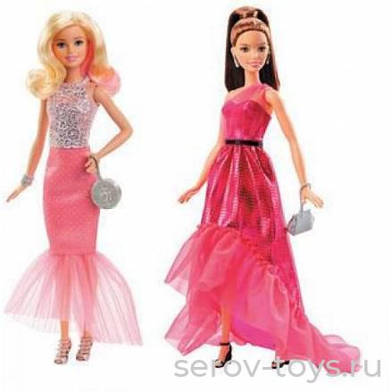 Barbie Кукла DGY69 Куклы в вечерних платьях-трансформерах в асс