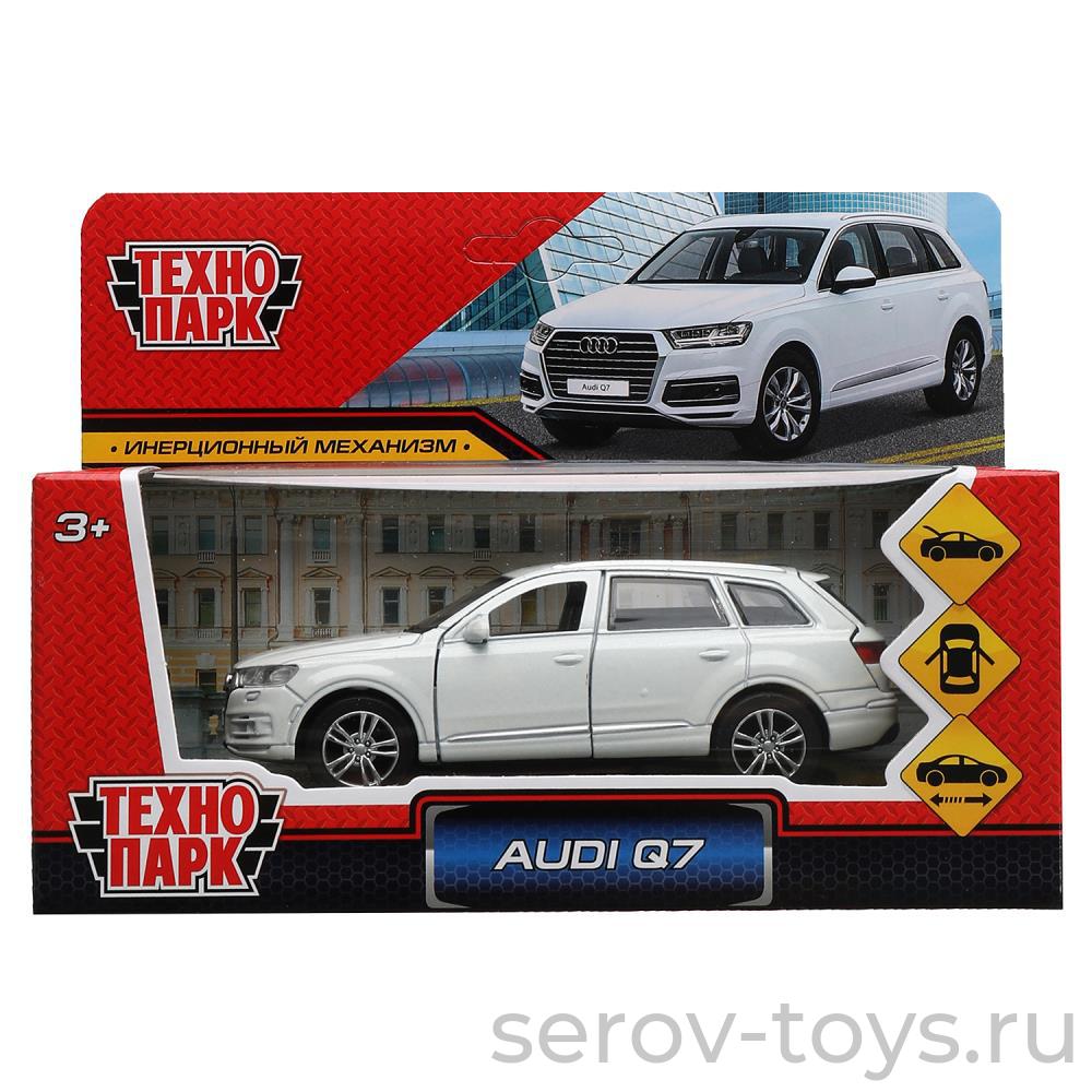 Модель Технопарк Q7-12-WH AUDI Q7 Белый инерц в кор